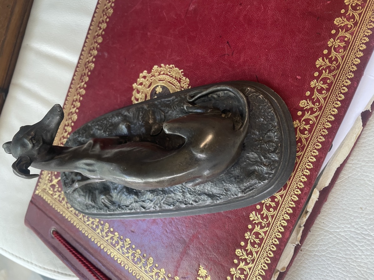 Sculpture Levrette -photo-2