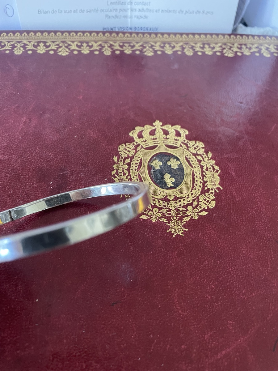 Bracelet jonc argent -photo-8