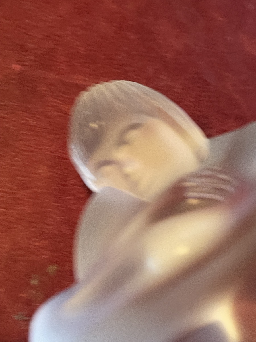 Lalique "crouching Woman" Crystal Figure -photo-6