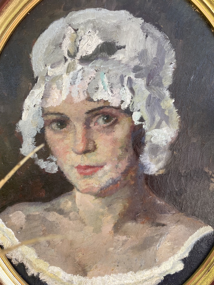 Jeune femme alsacienne de Luc Hueber -photo-3
