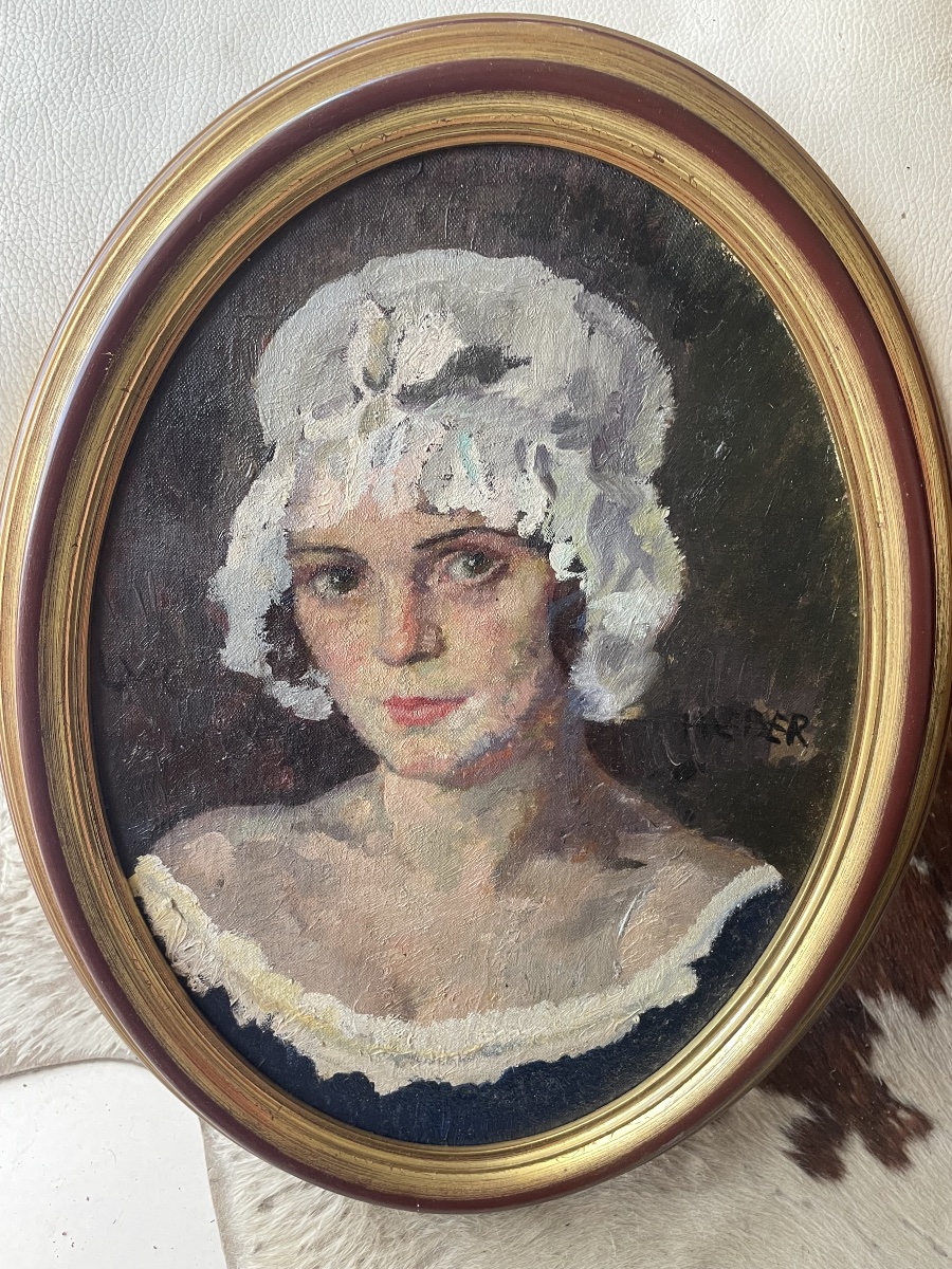 Jeune femme alsacienne de Luc Hueber -photo-3