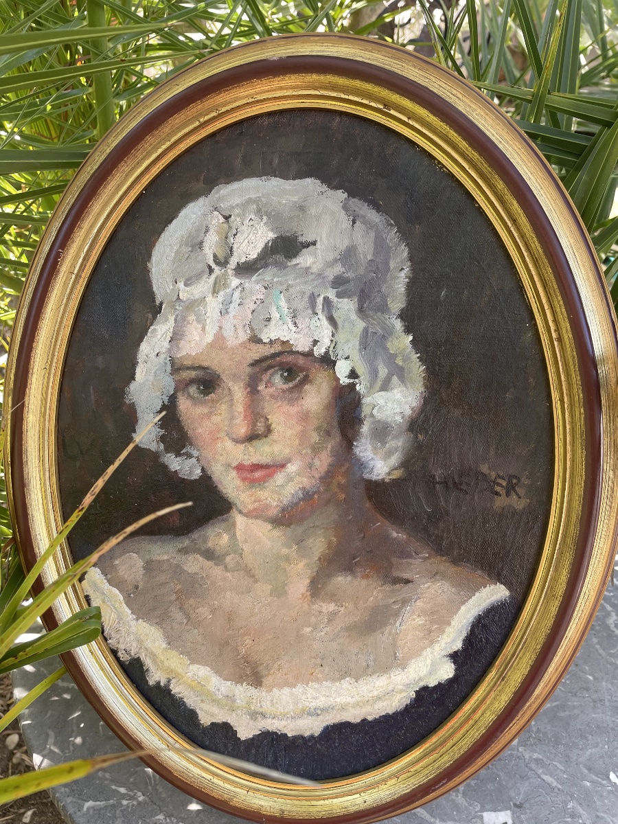 Jeune femme alsacienne de Luc Hueber -photo-4