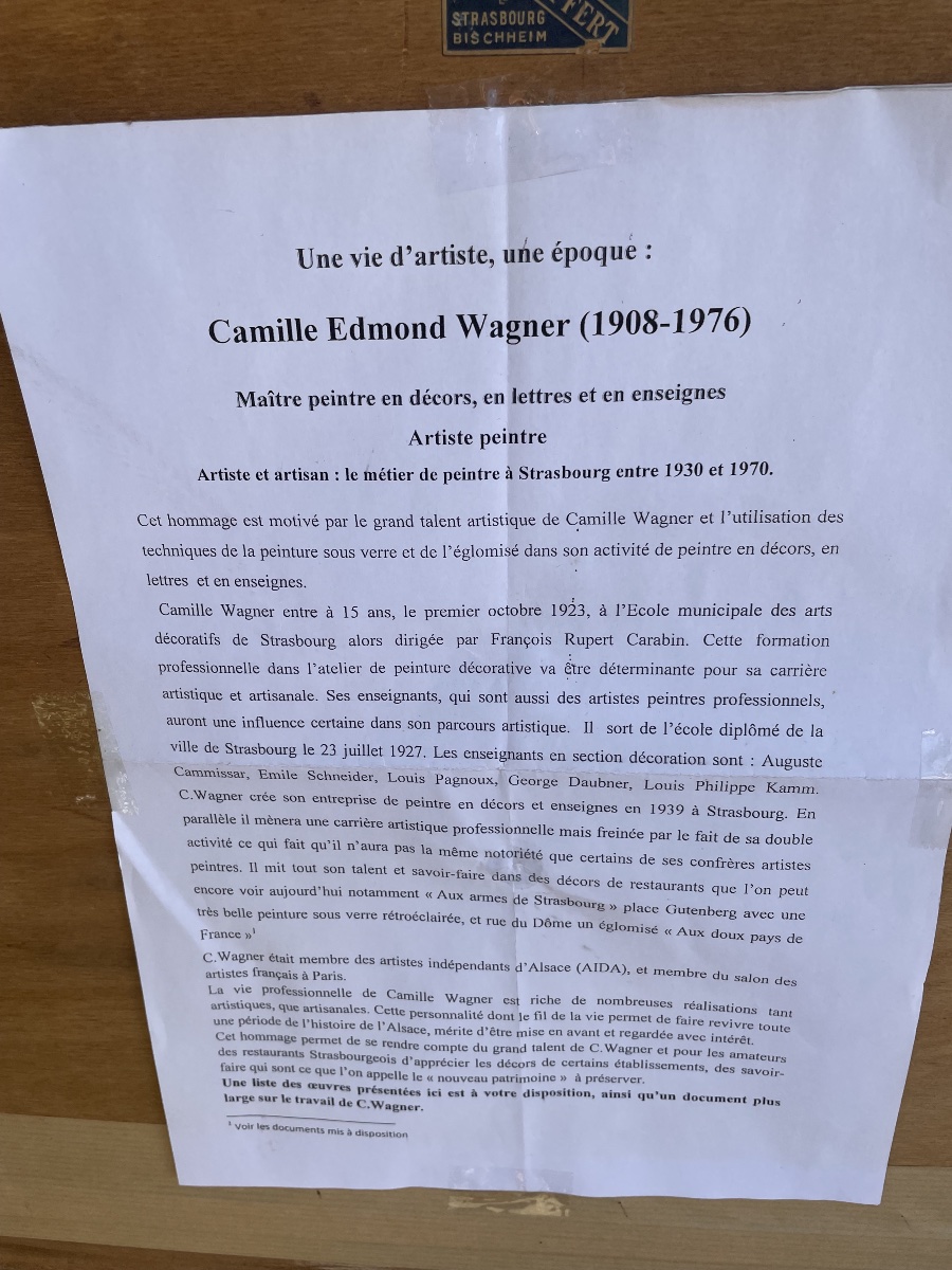 Village et son clocher de Edmond Wagner -photo-3
