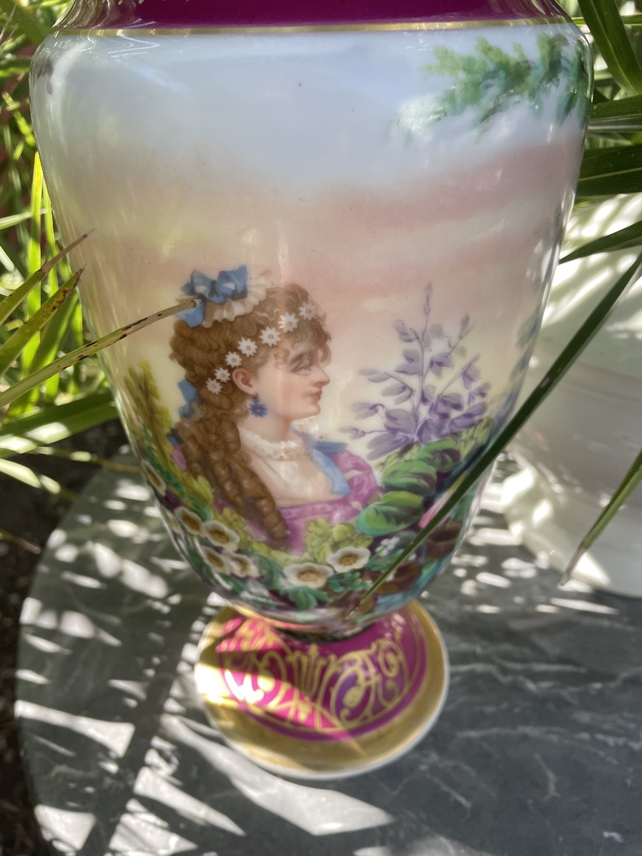 Large 19th-century Porcelain Vase -photo-2
