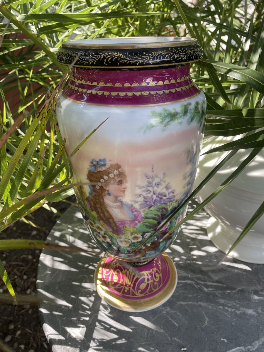 Large 19th-century Porcelain Vase -photo-8