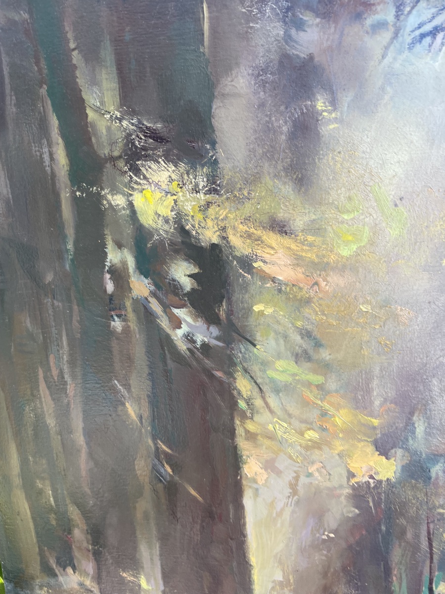 Sunlit Woodland By émile Stahl -photo-5