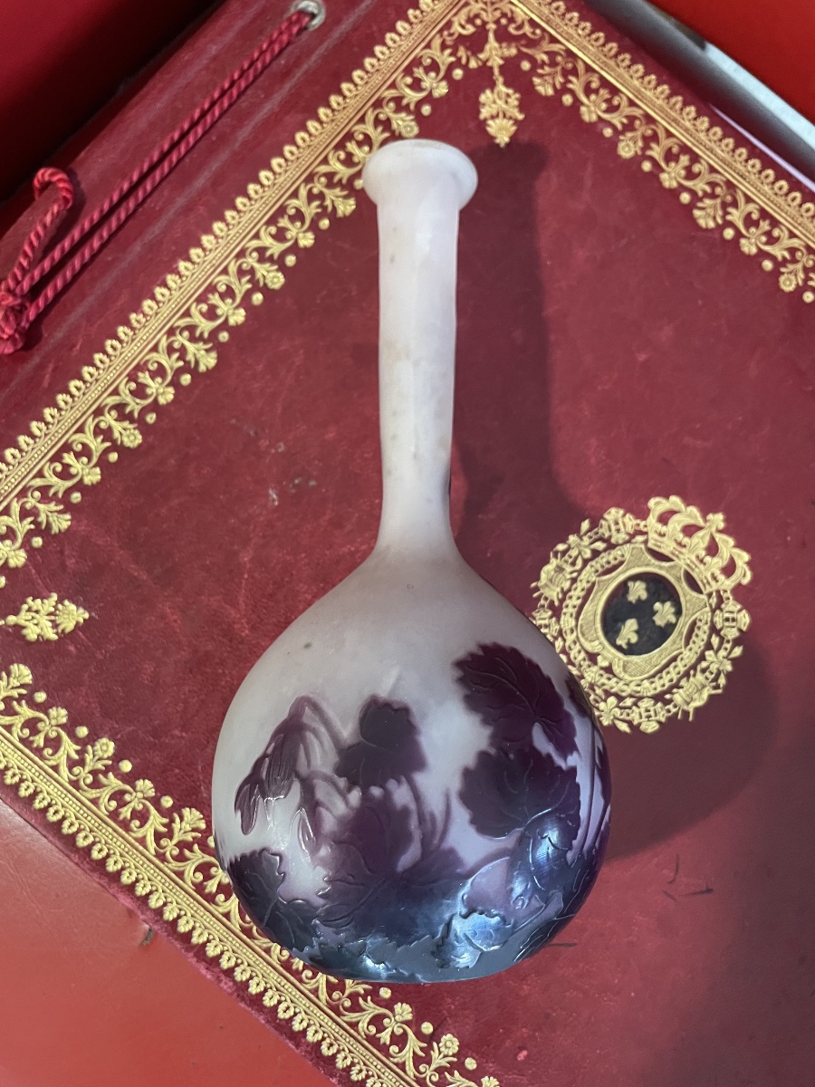 Vase soliflore de Gallé Émile -photo-1
