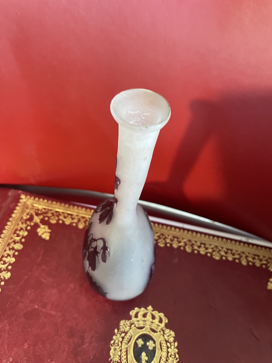 Vase soliflore de Gallé Émile -photo-7