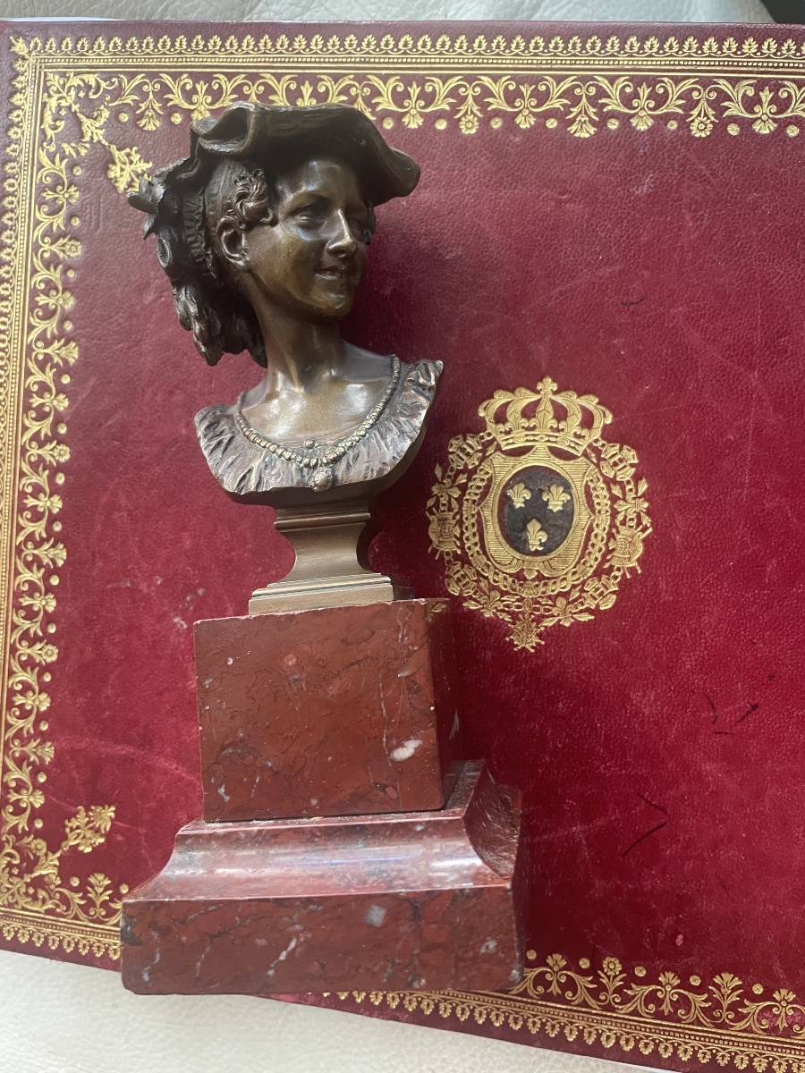 Bronze la rieuse Napolitaine de Carpeaux 