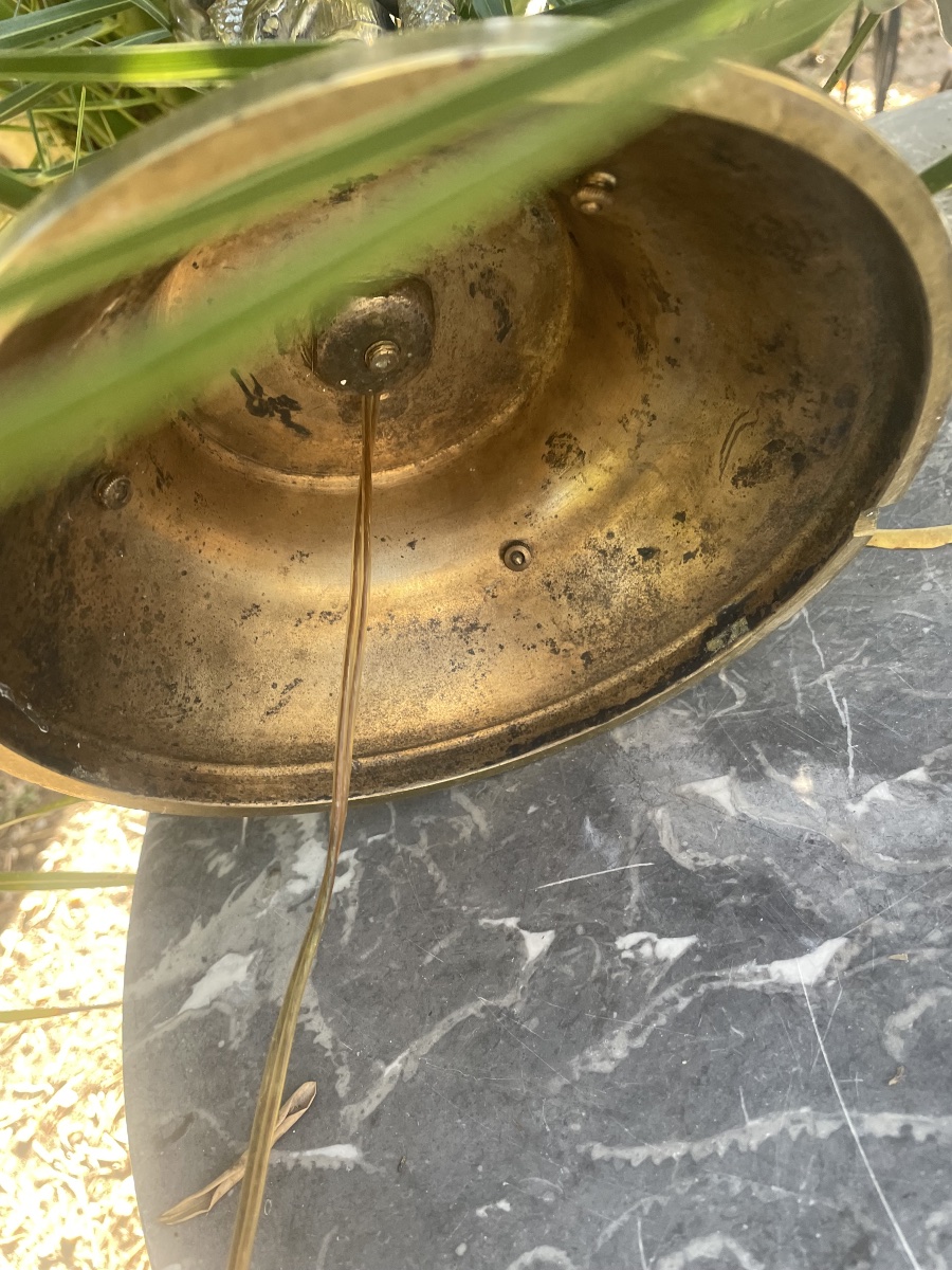 Bronze Angelot Lamp -photo-4