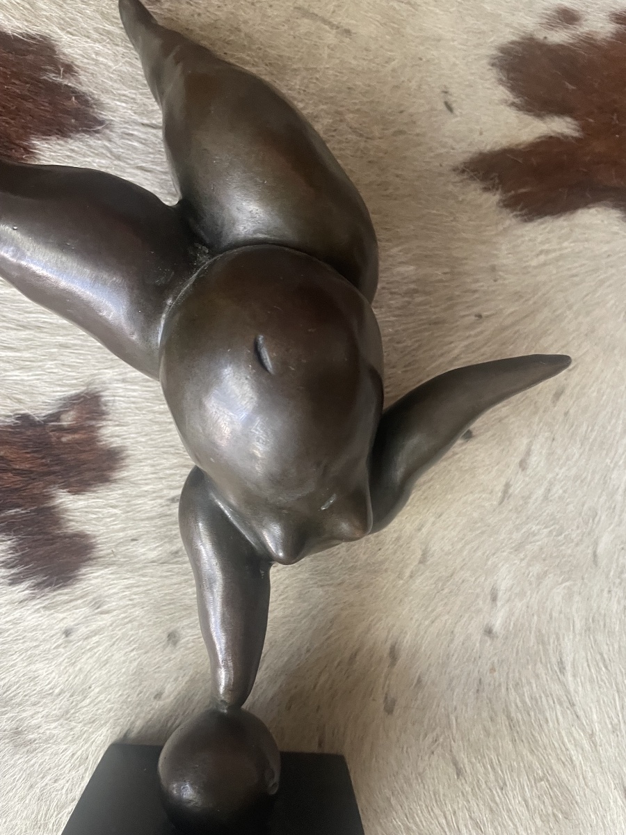 Bronze l’acrobate de Milo -photo-4