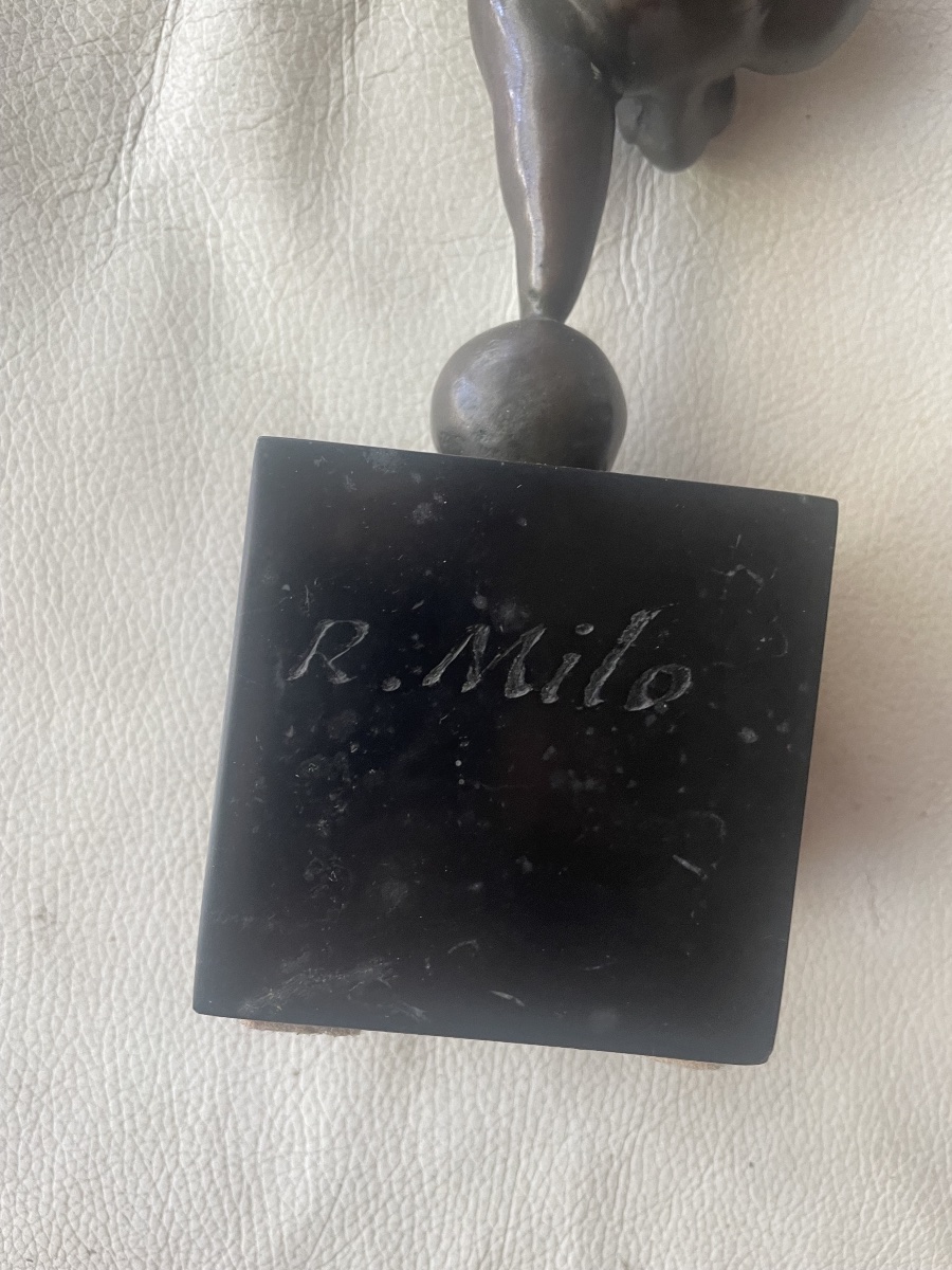 Bronze l’acrobate de Milo -photo-8
