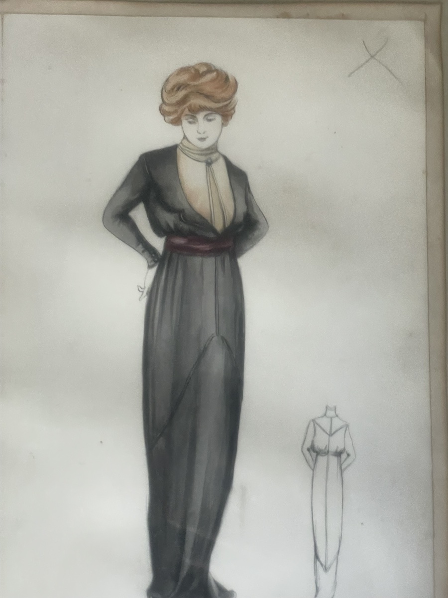 Tableau de mode de Georges Leonnec -photo-2