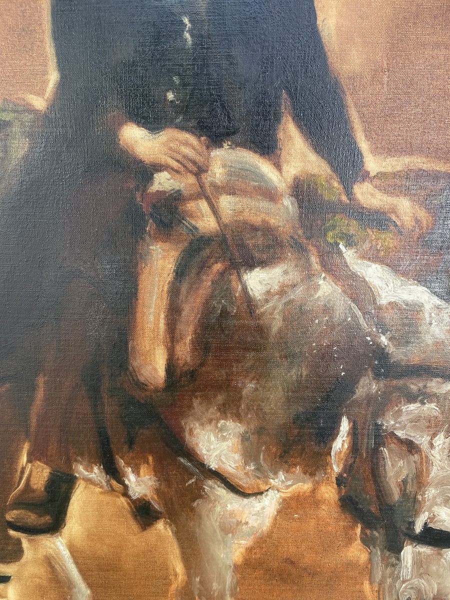 Retour du marché avec bourrico -photo-5