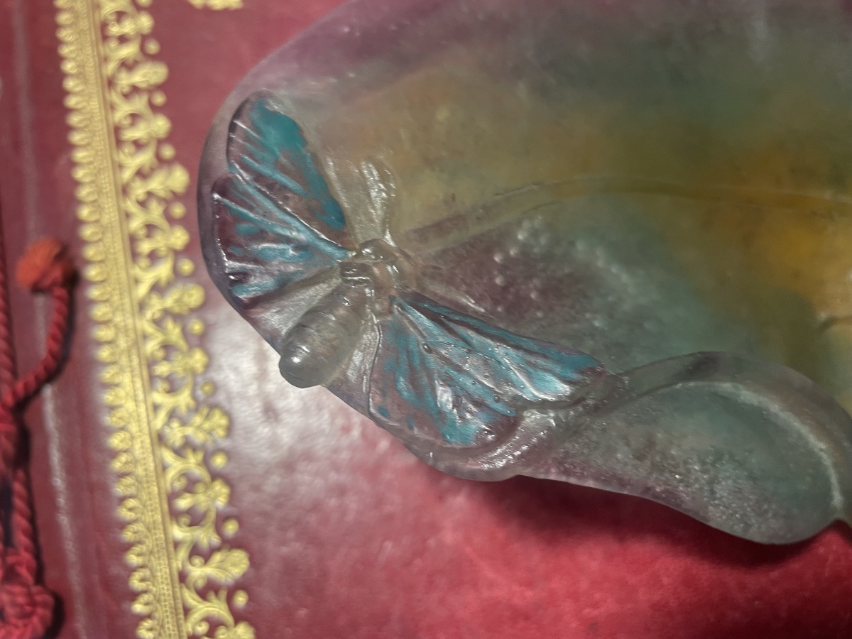 Daum "au Lézard" Glass Paste Trays -photo-6