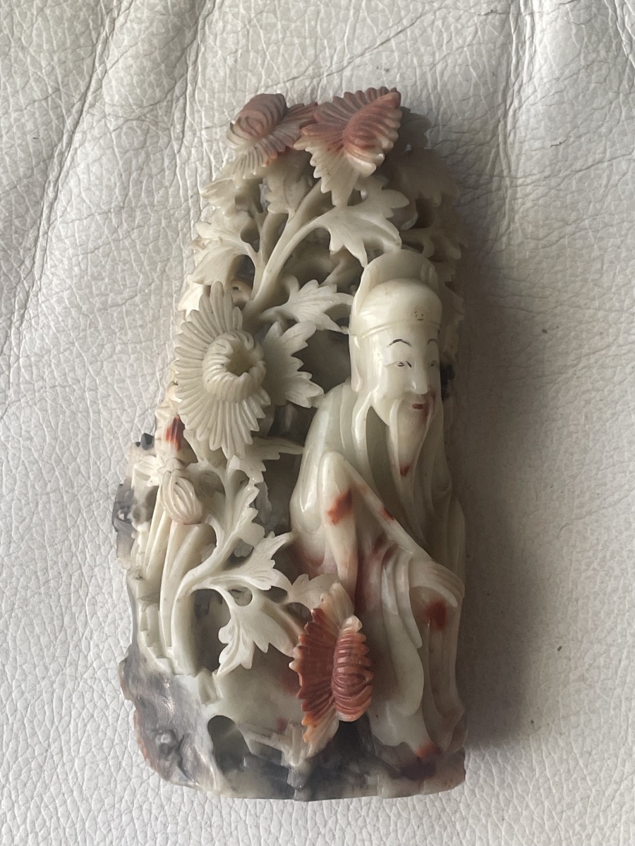 Asian Sculpture Made Of Statite -photo-1