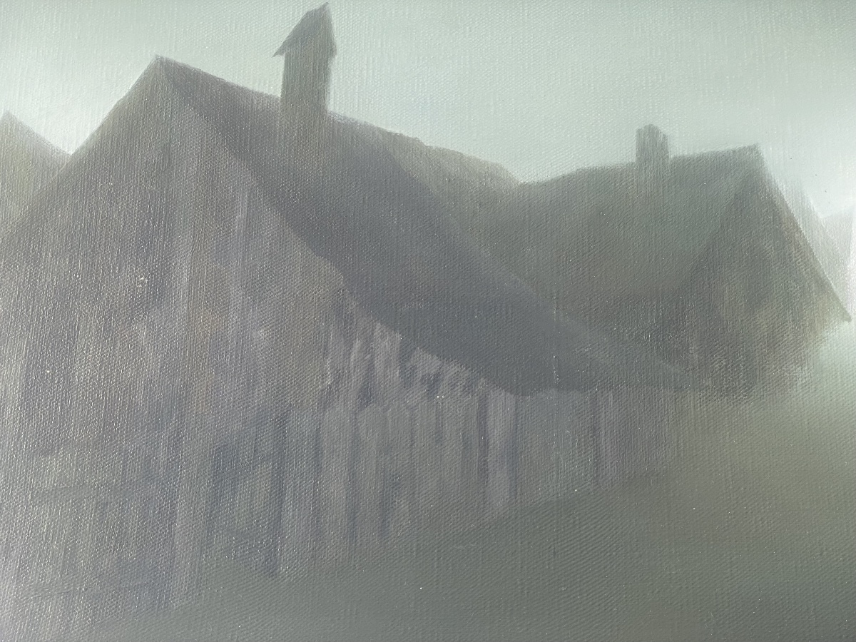 Tableau russe village -photo-3