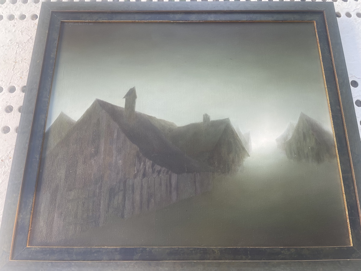 Tableau russe village -photo-1