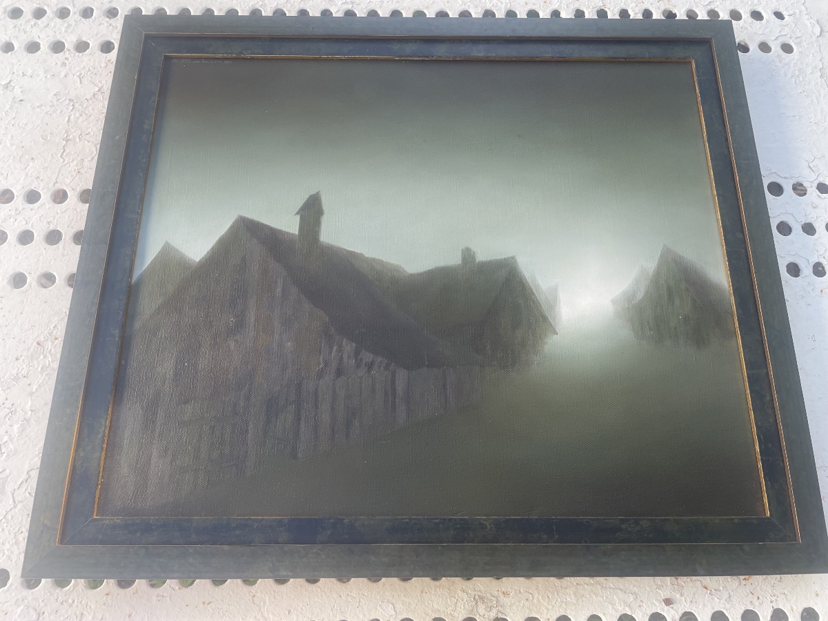 Tableau russe village -photo-6