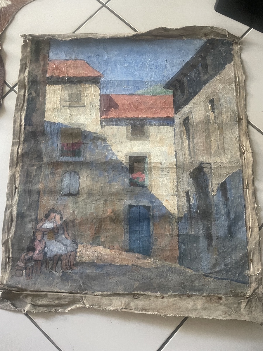 Mères et enfants au village -photo-4