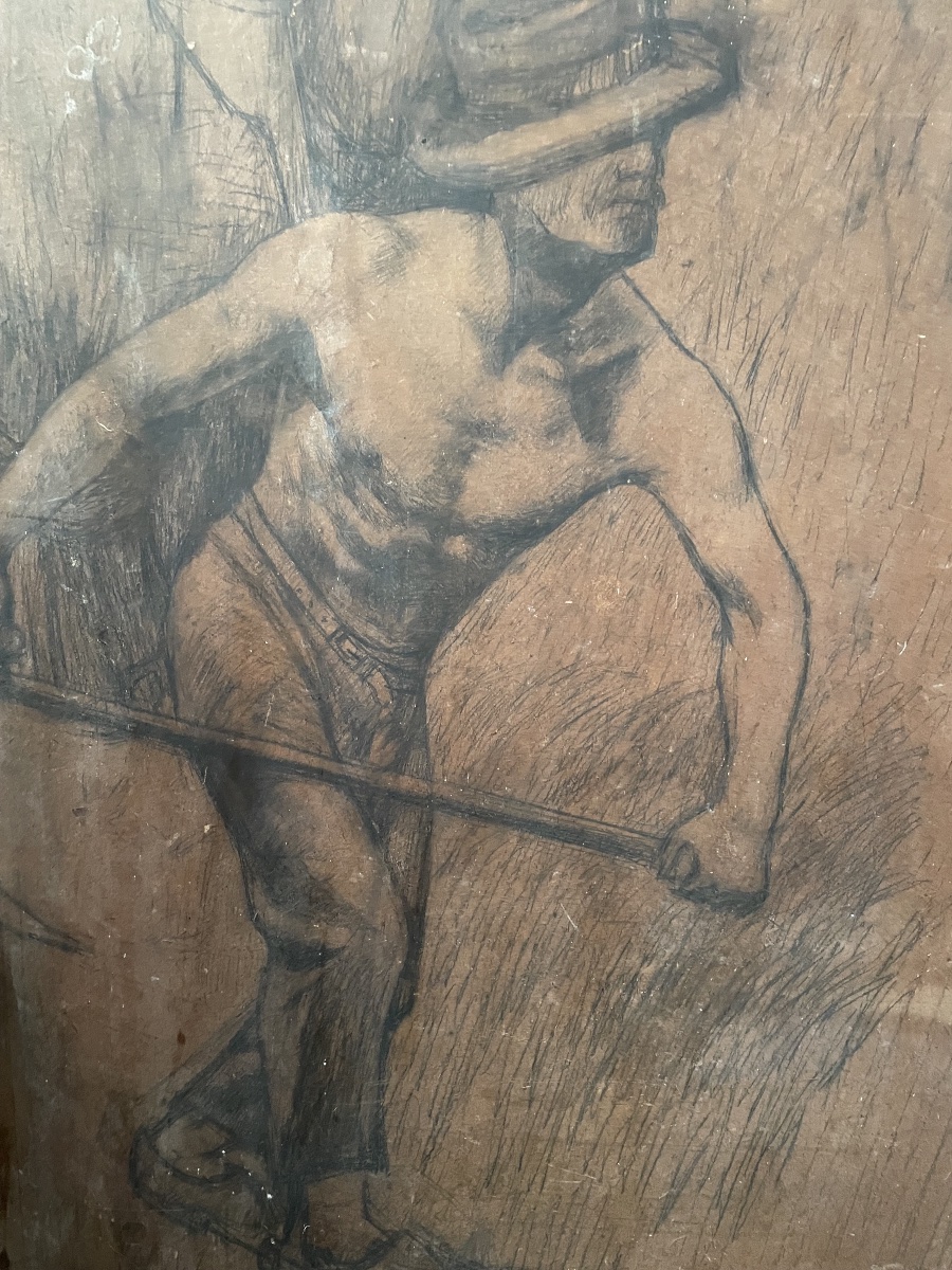 Dessin monumental de Marret Henri -photo-2