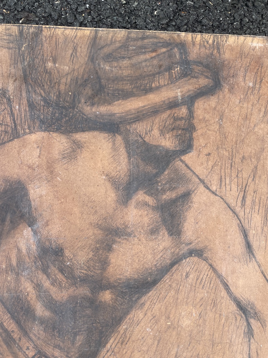 Dessin monumental de Marret Henri -photo-3