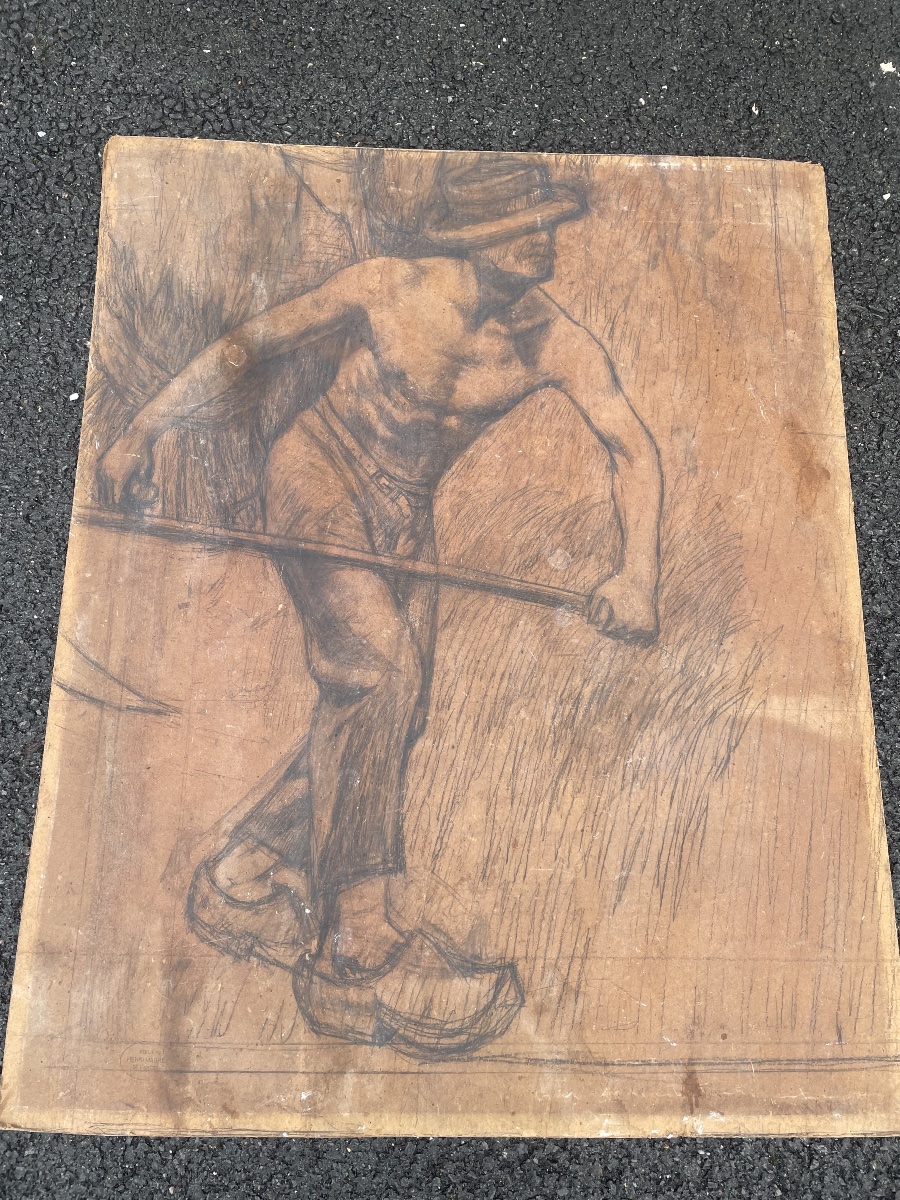 Dessin monumental de Marret Henri -photo-6