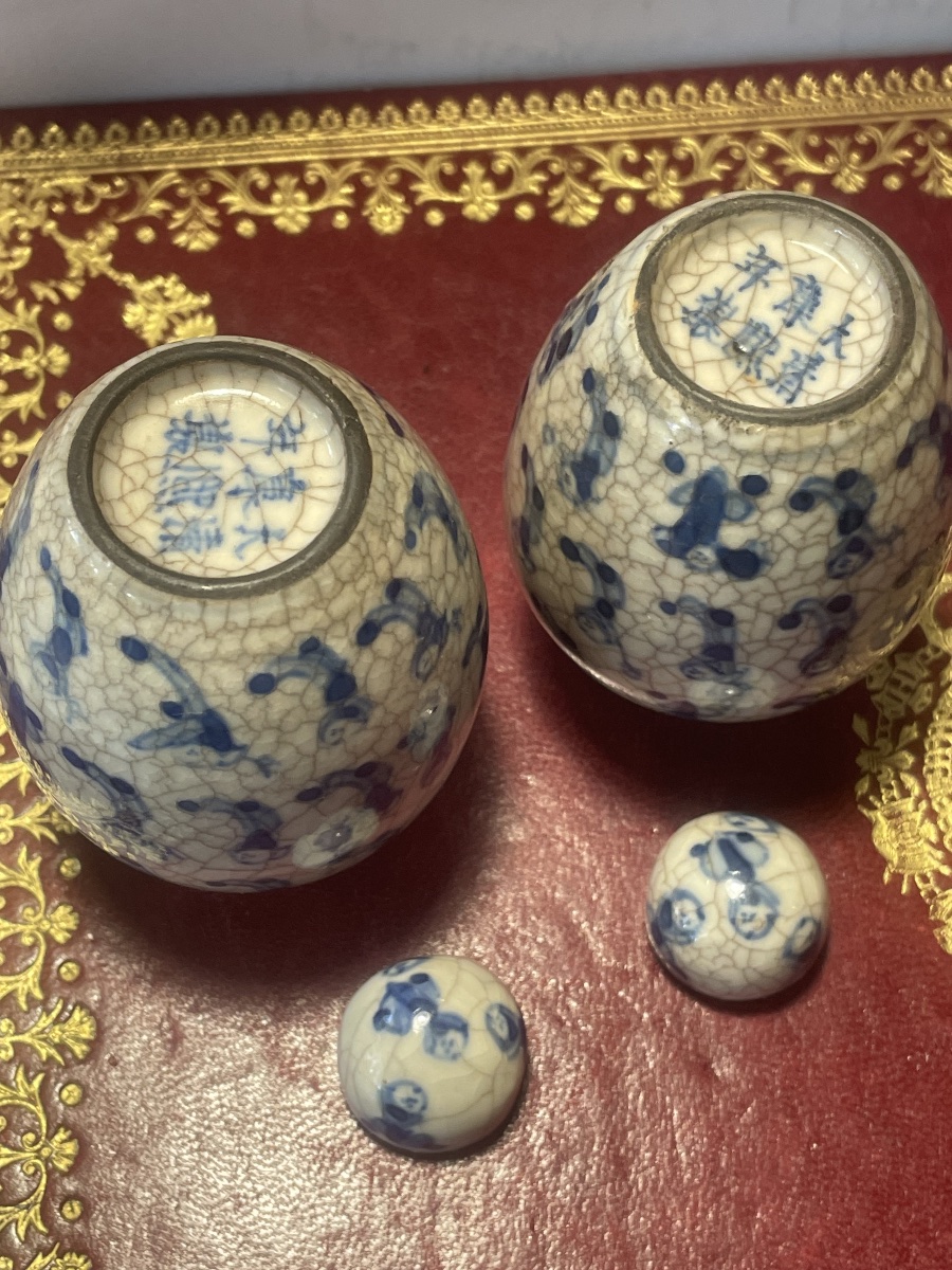 Vases miniature chinois aux mille garçons -photo-2