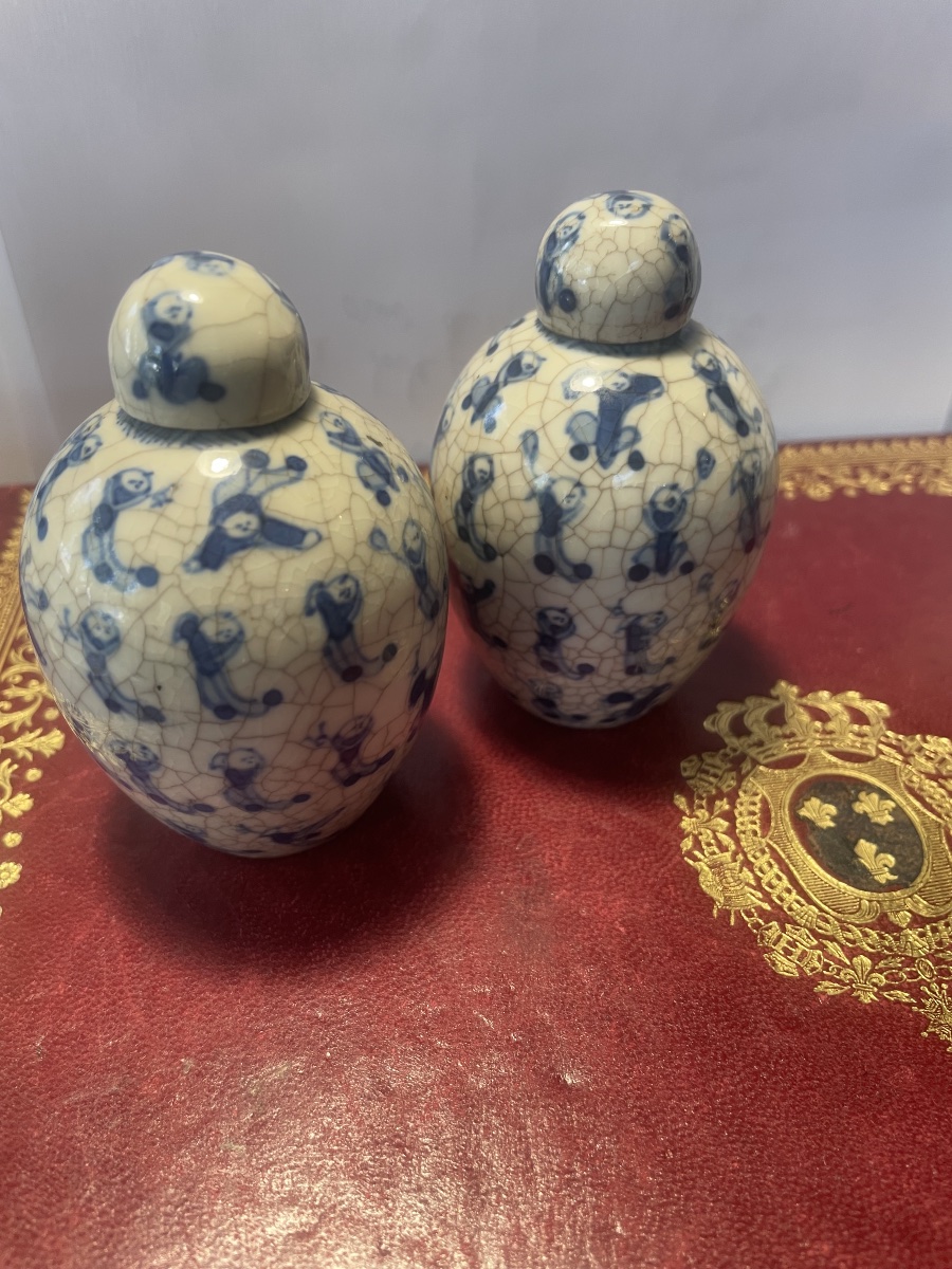 Vases miniature chinois aux mille garçons -photo-2