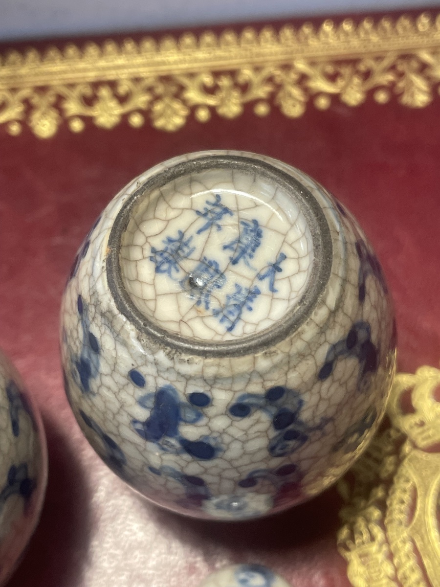 Vases miniature chinois aux mille garçons -photo-3