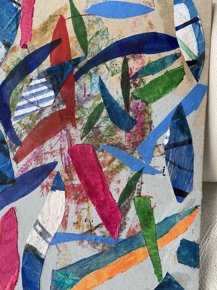 Tableau collages de Sauvenier Albert -photo-2