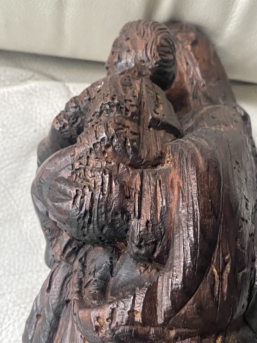 Vierge à l’enfant du XVI eme -photo-2