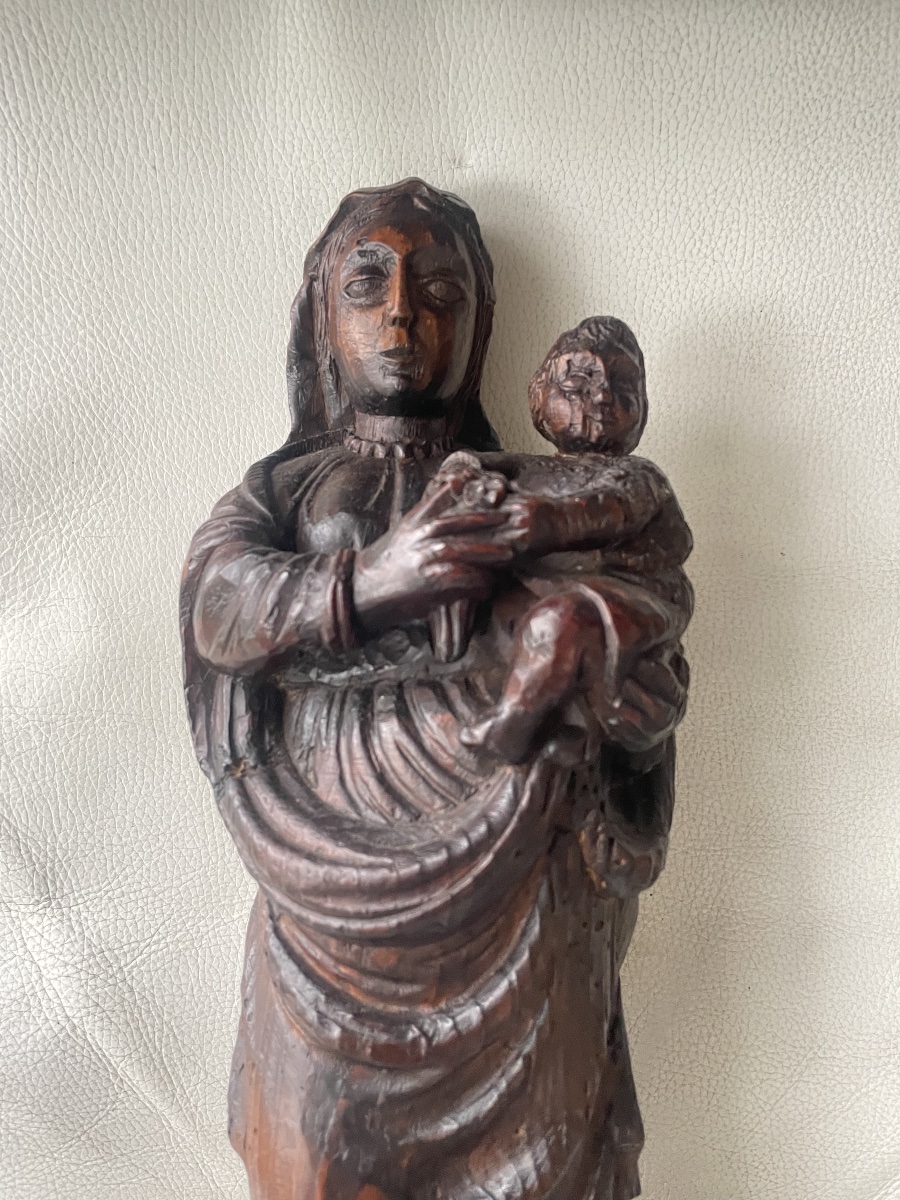 Vierge à l’enfant du XVI eme -photo-5