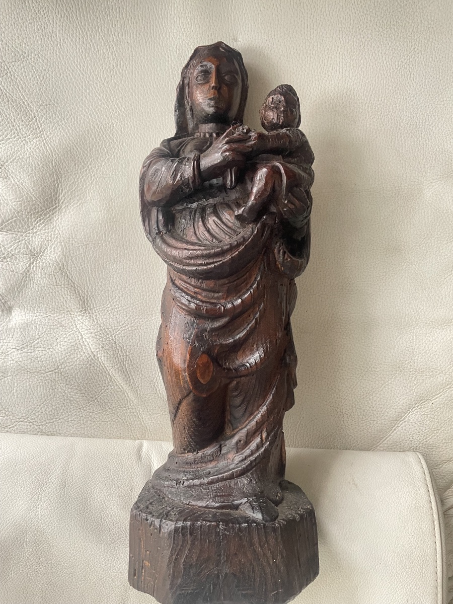 Vierge à l’enfant du XVI eme -photo-7