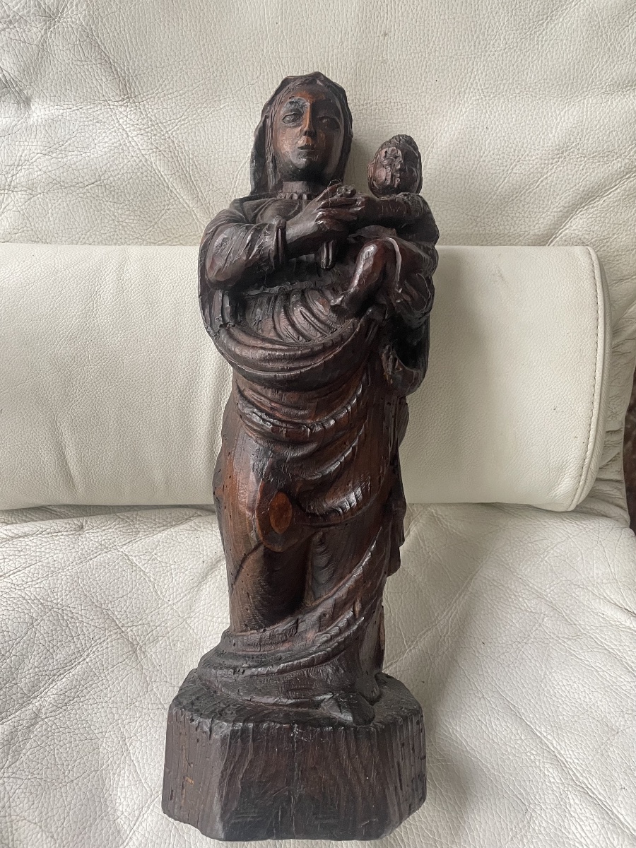 Vierge à l’enfant du XVI eme -photo-8