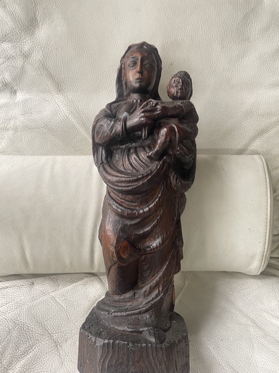 Vierge à l’enfant du XVI eme 