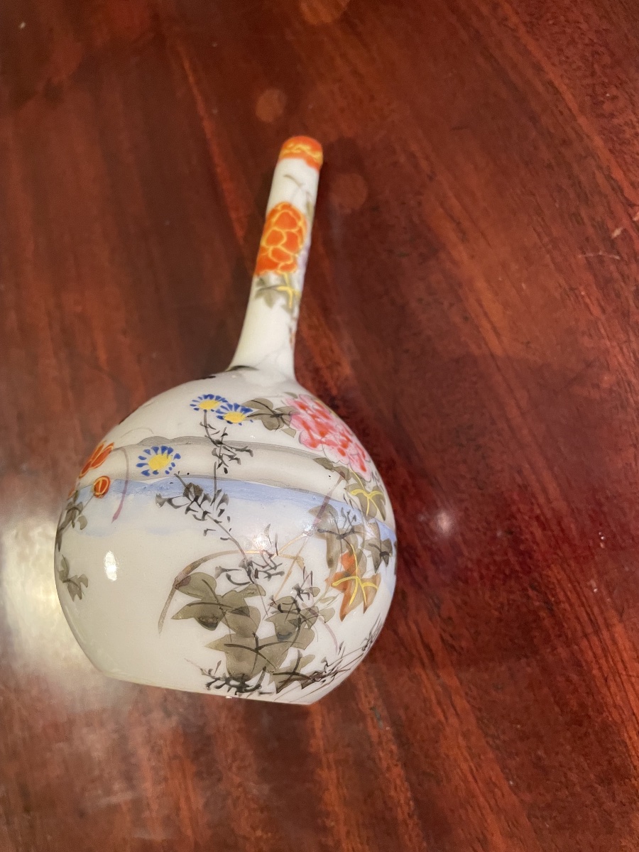 Gourde porcelaine chinoise -photo-3