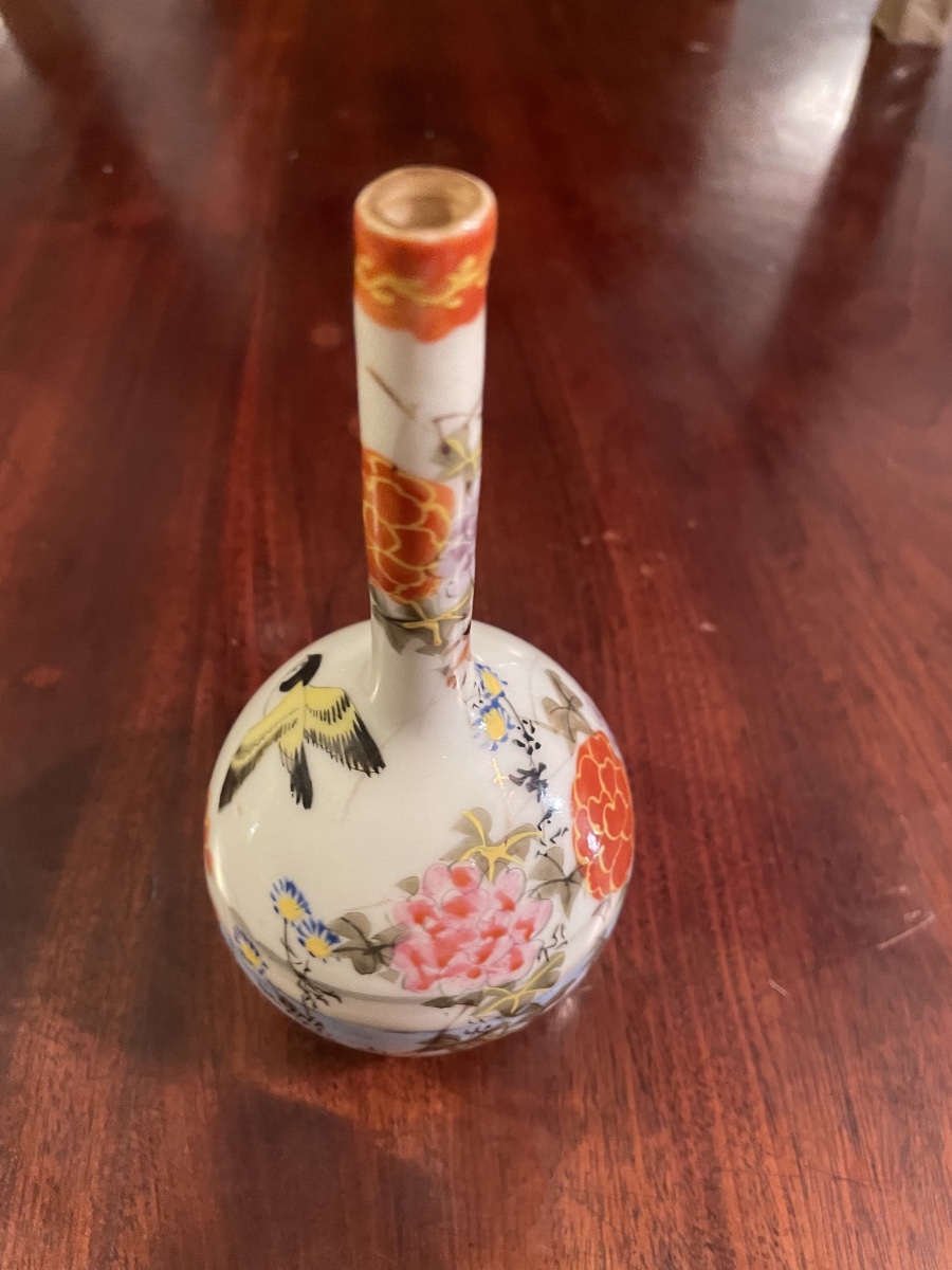 Gourde porcelaine chinoise 