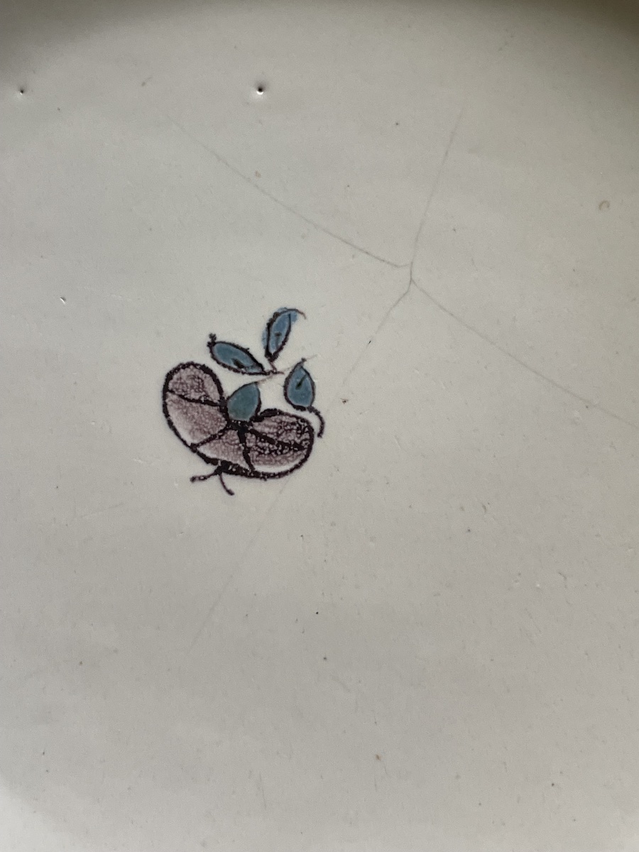 18th-century Earthenware Plate -photo-3