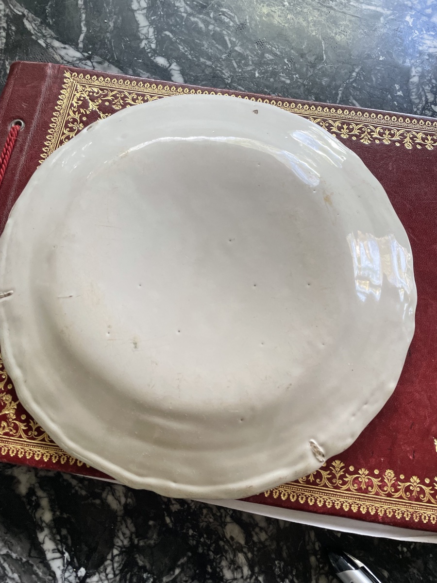 18th-century Earthenware Plate -photo-5
