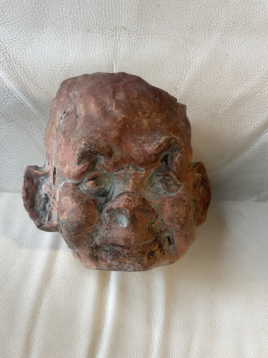 Terracotta Child's Head -photo-2