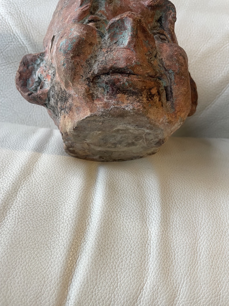 Terracotta Child's Head -photo-3