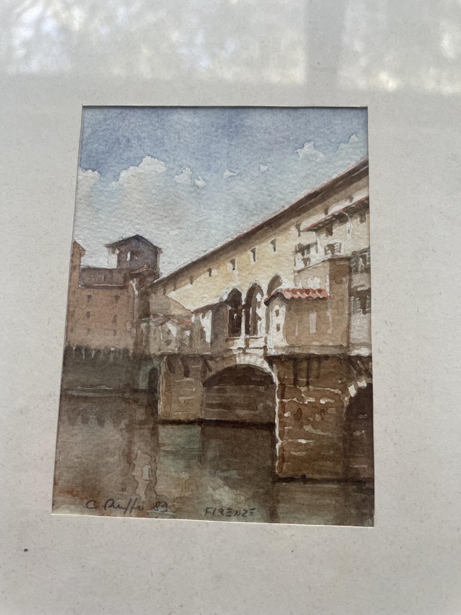 Aquarelle le pont -photo-1