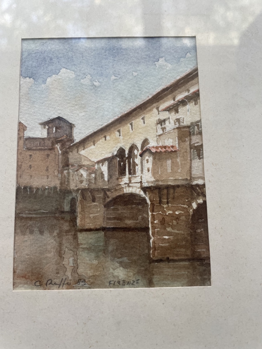 Aquarelle le pont -photo-6