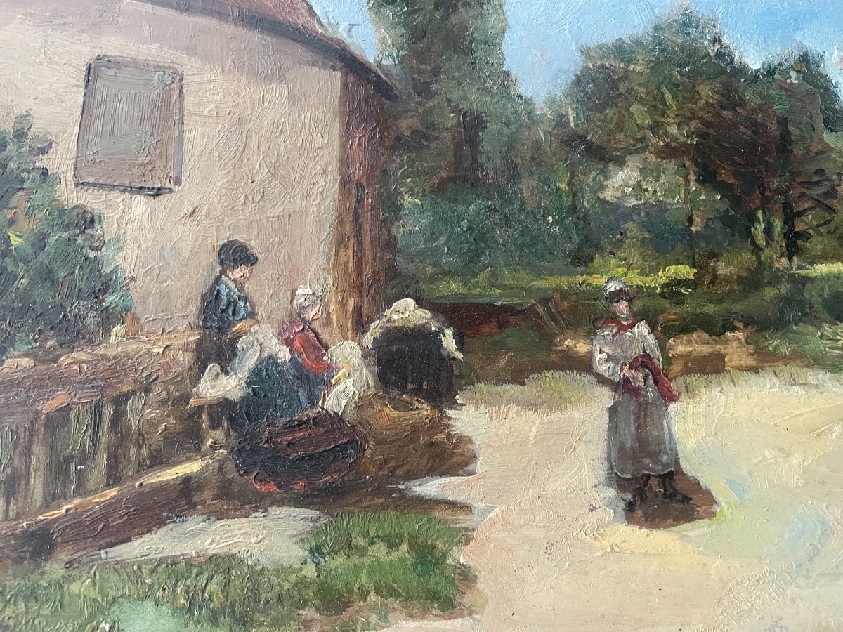 The Washerwomen At The Farm -photo-3
