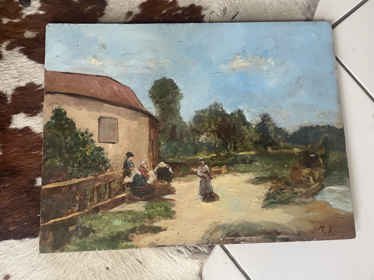 The Washerwomen At The Farm -photo-1