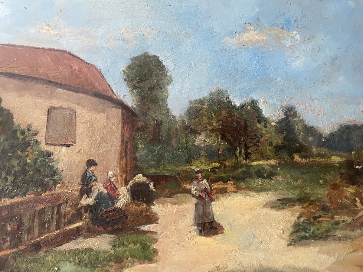 The Washerwomen At The Farm 