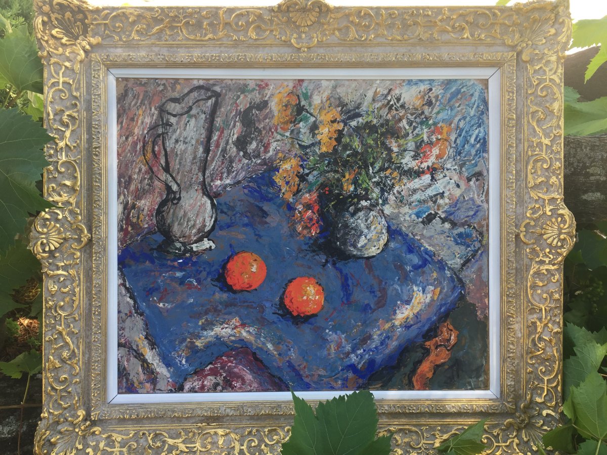 Still Life Flowers And Fruits-photo-7