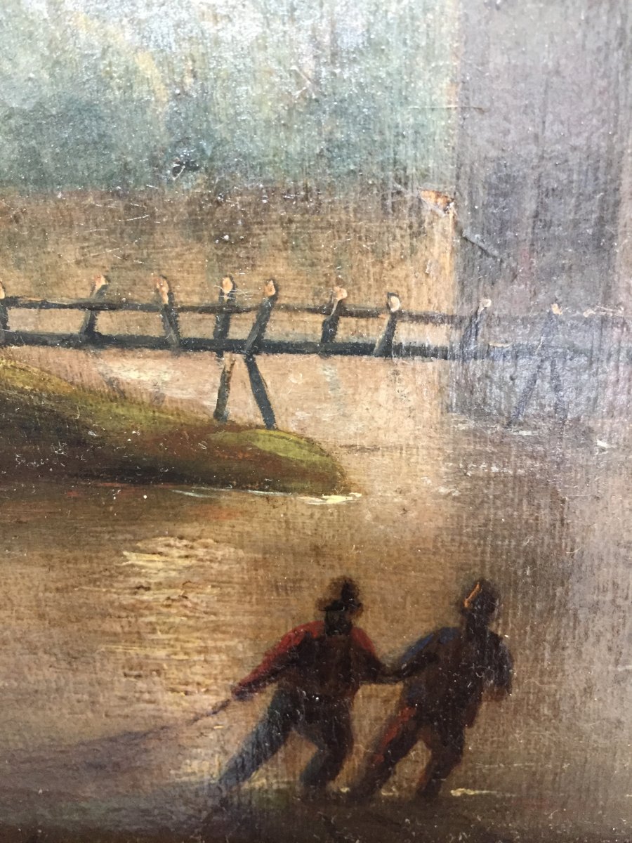 Pêcheurs Au Clair De Lune .-photo-2