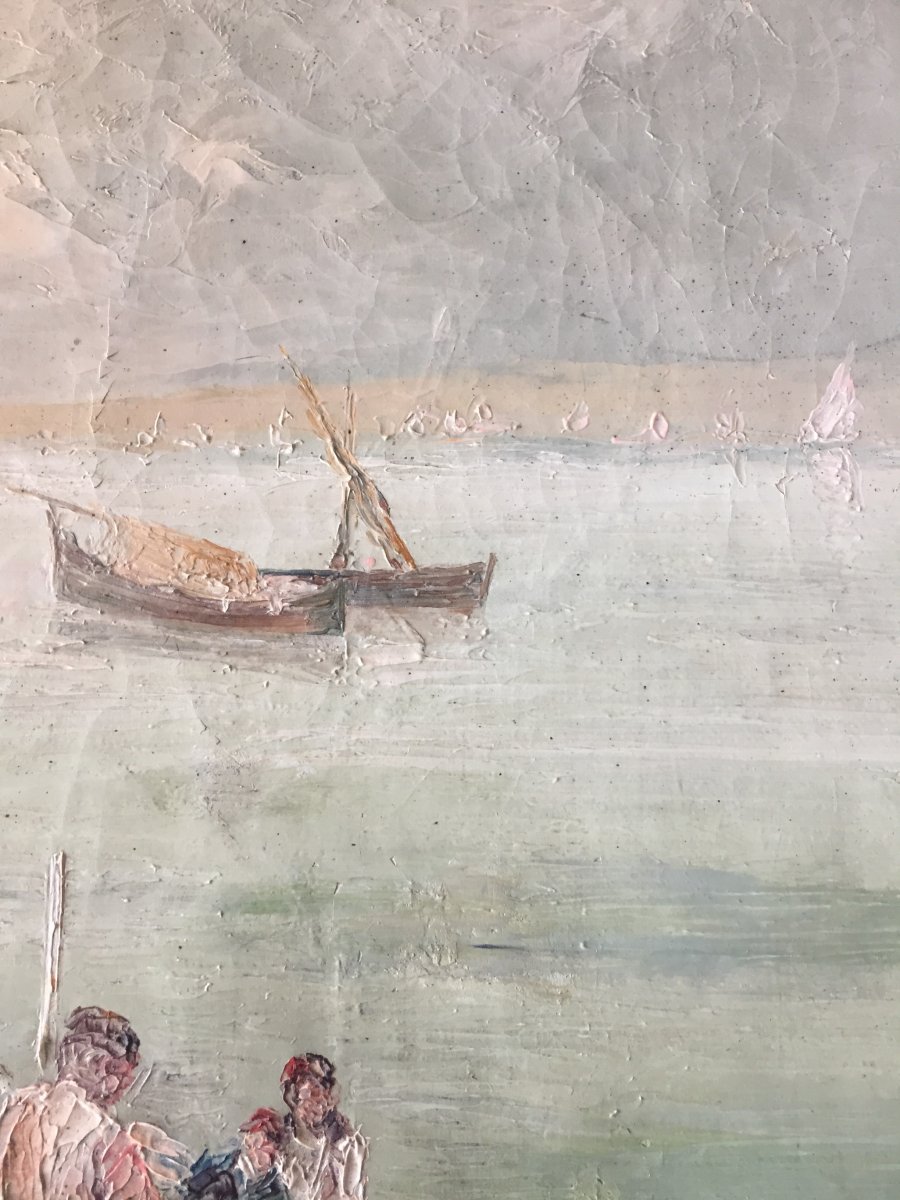 Barques Et Pêcheurs Méditerranéens -photo-3